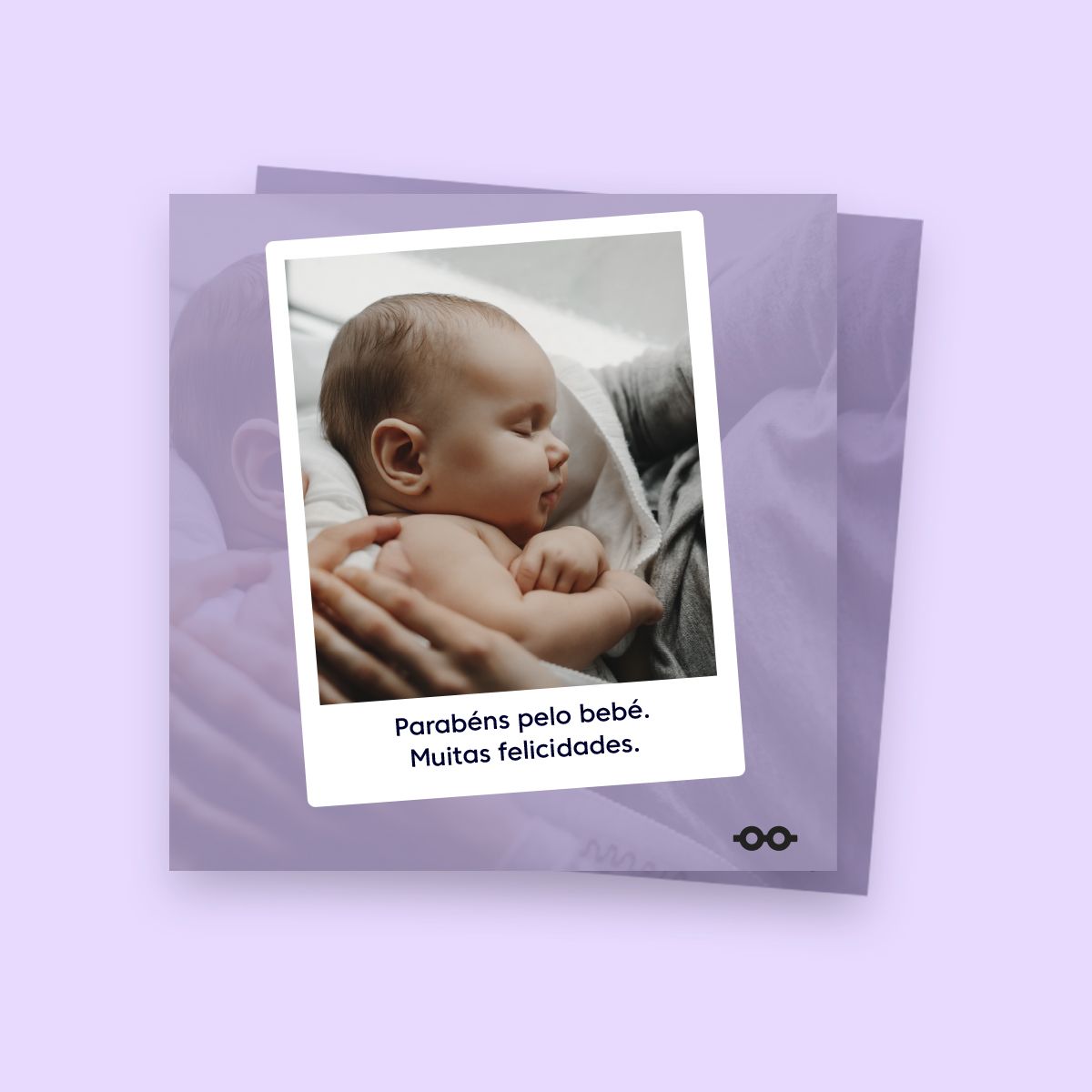 Faça o seu próprio postal de Recém-nascido